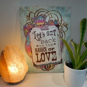 Junk Gypsy ‘Let’s Get Back To The Basics of Love’ Decor